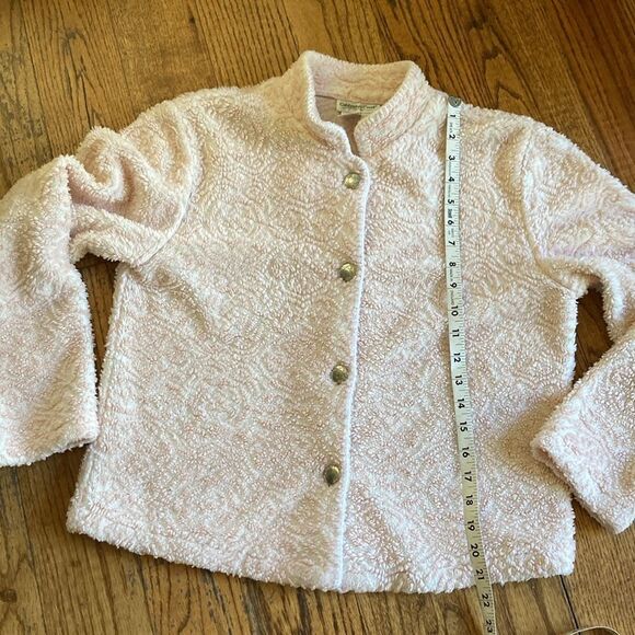 Vintage Coldwater Chenille Button Down Lightweight Jacket Size S Made USA - Picture 8 of 9